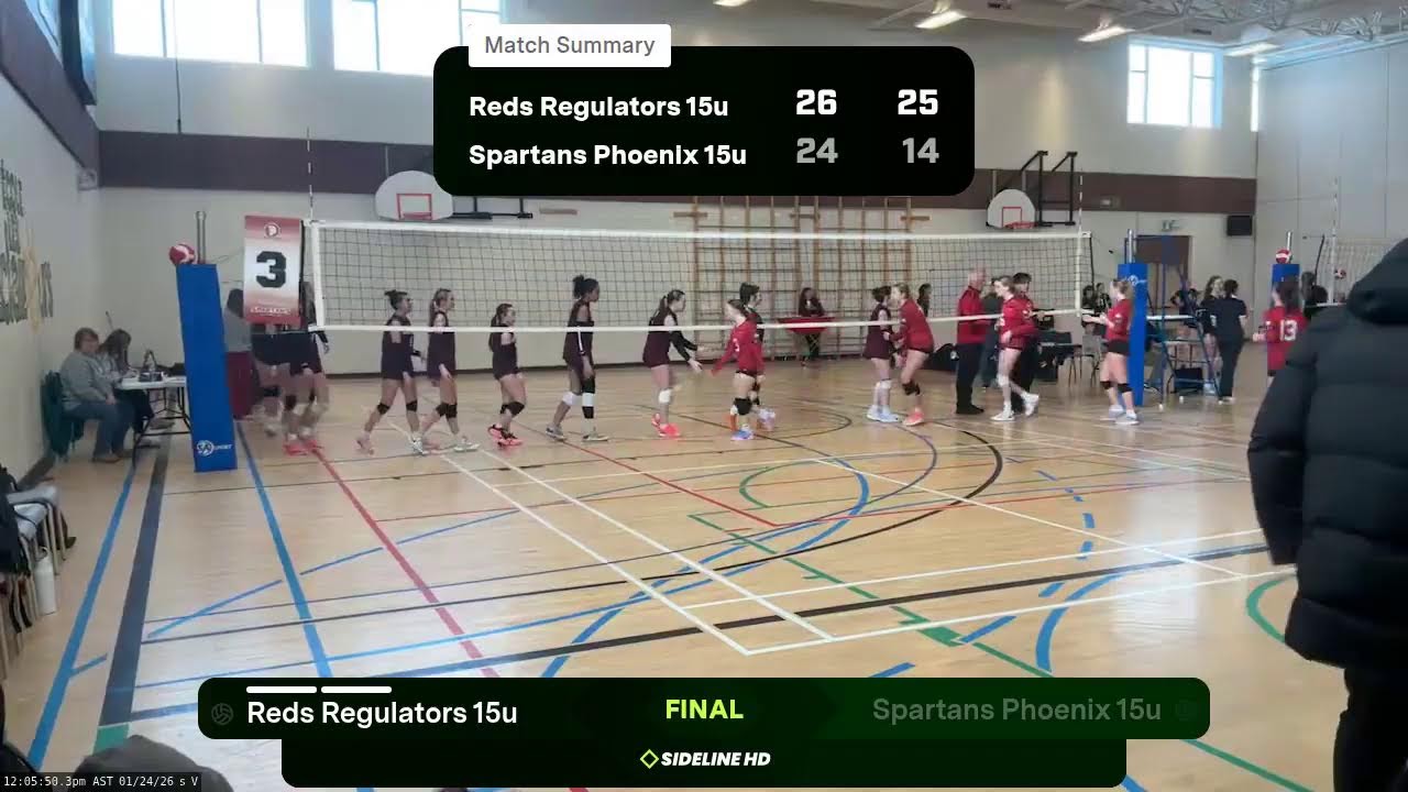 Spartans Phoenix 15u vs. Reds Regulators 15u (2026.01.24)
