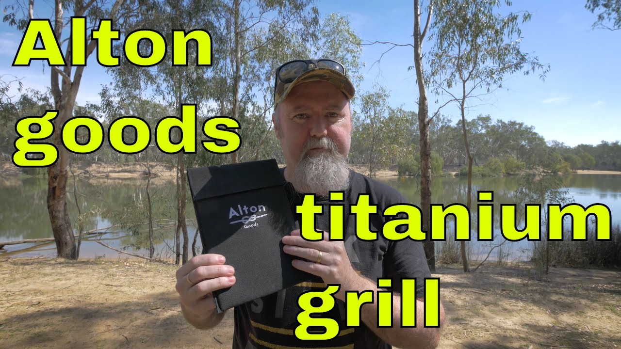 Alton goods ultralight titanium grill review and test