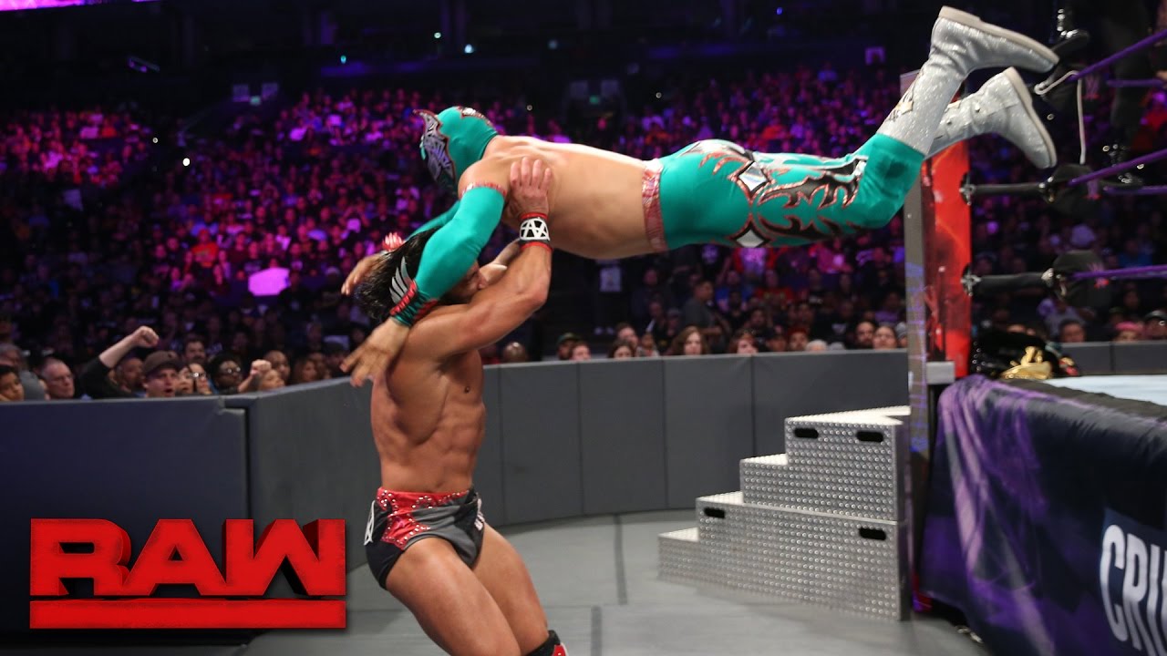 Sin Cara & Lince Dorado vs. Tony Nese & Drew Gulak: Raw, 10. Oktober 2016