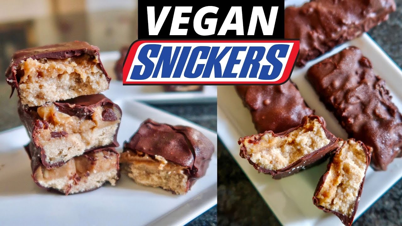 SNICKERS CON 5 INGREDIENTI &raquo; Ricetta vegana facile