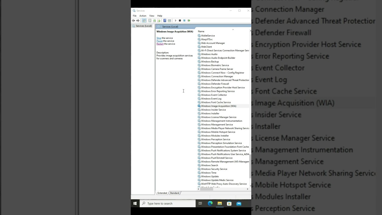 How to fix window WIA   scan Erorr in windows 10