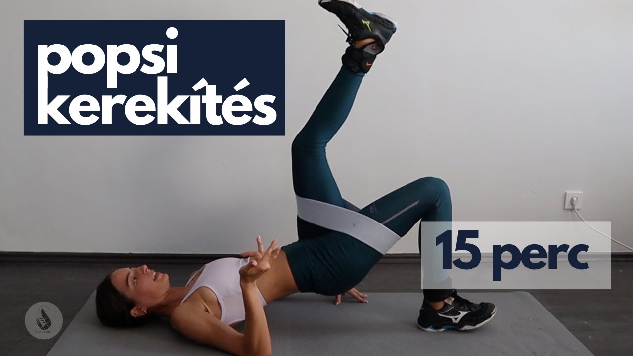 15 perc A Kerekebb Popsiért | térdkímélő • gumiszalag