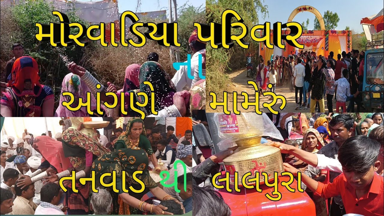 તનવાડ થી લાલપુરા મામેરું, #dharti #village #bhabhar #ગુજરાતી  #vav