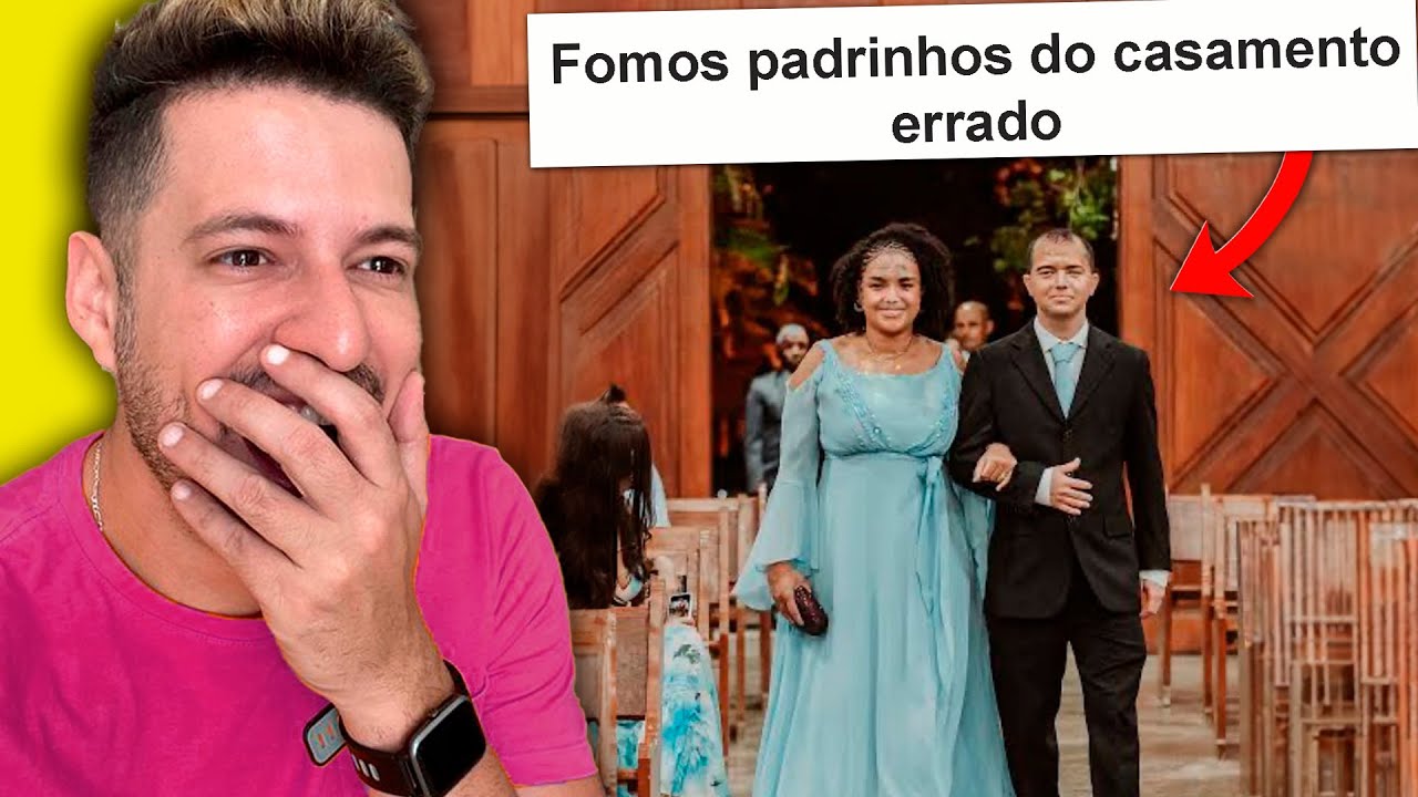 Fomos padrinhos do casamento errado - histórias dos seguidores
