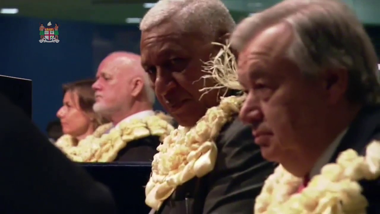 Fijian Traditional Welcome Ceremony at the Opening of the UN Oceans Conference, New York