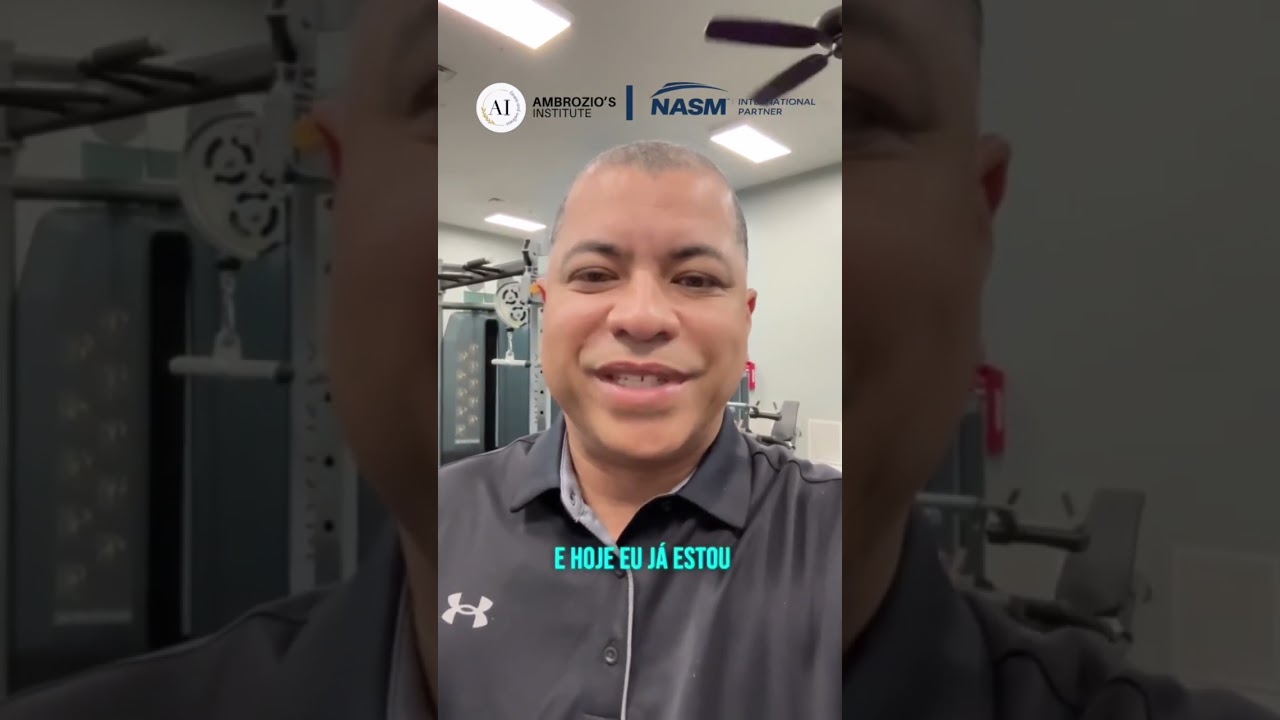 Certifica&ccedil;&atilde;o Internacional NASM&trade; #nasm #nasmcertified #fitness #carrera #carreira