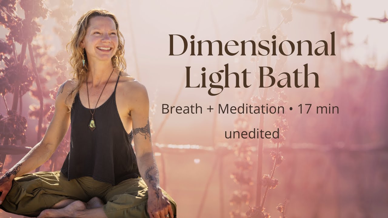 Two-Part Breath + Dimensional Light Meditation | Full-Body Reset & Heart Glow