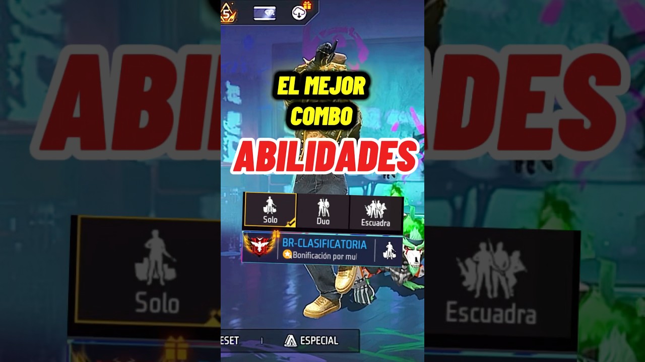 TOP 10 COMBOS FOR FREE FIRE, DUO MODE, BR RANKING
