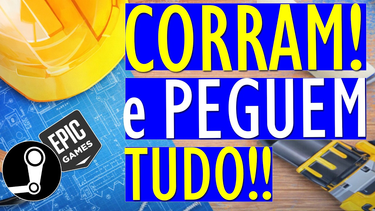 CORRE! VOC&Ecirc; s&oacute; tem 48 HORAS! TUDO o que est&aacute; de GRA&Ccedil;A agora na STEAM e EPIC! Jogos gr&aacute;tis para PC