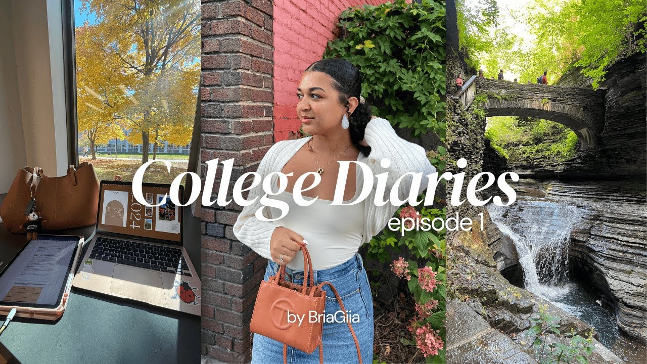 College Diaries Ep.1! struggling in college + watkins glen hike + shopping & more