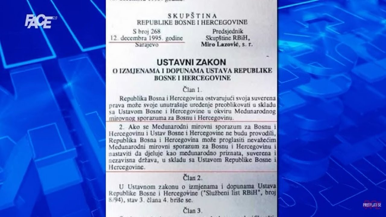 Ako Dodik sru&scaron;i Dejton, vraća se Republika BiH! Nema druge opcije &ndash; ili Dejton ili Republika BiH