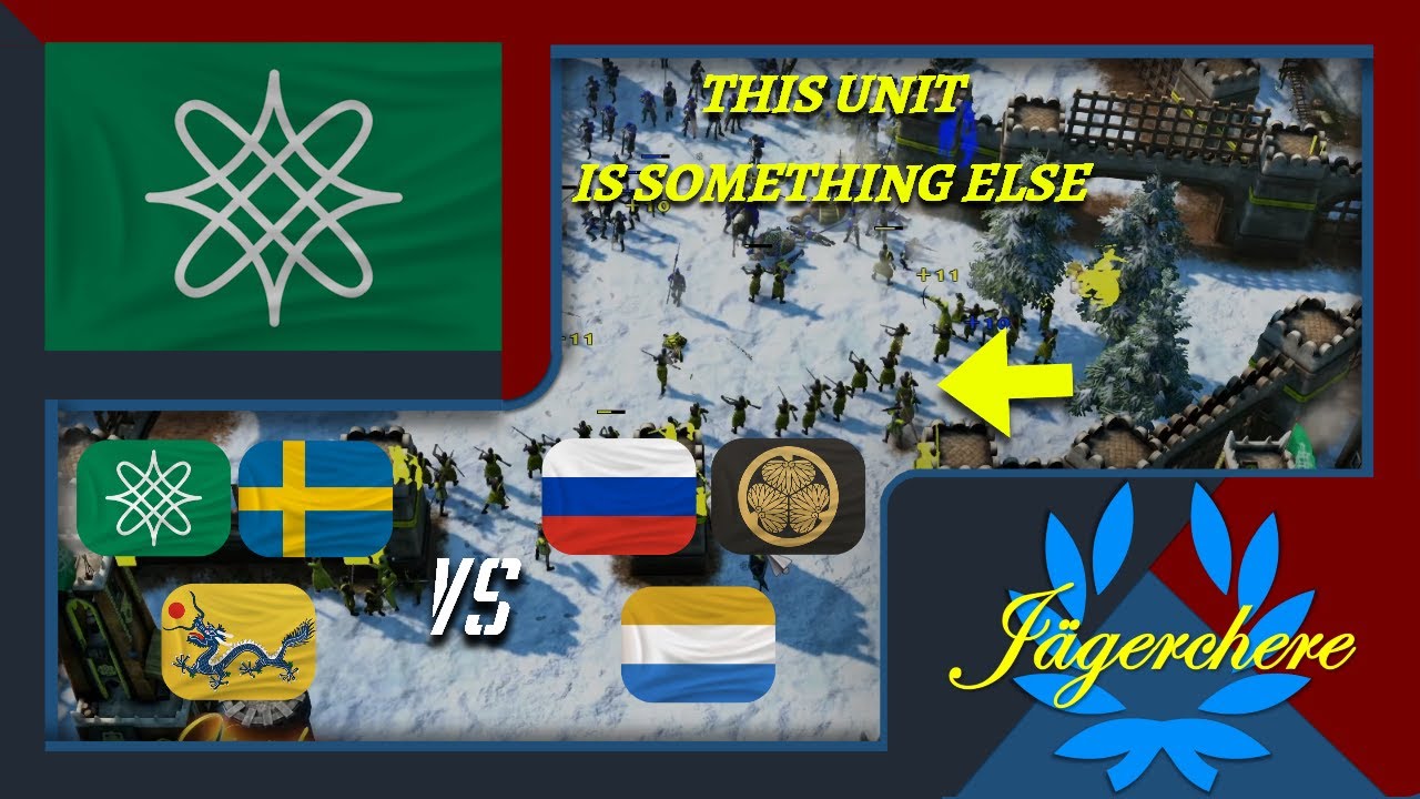 MASSING THIS UNIT IS CHEATING? | 3v3 Treaty with Hausa | AOE III: DE