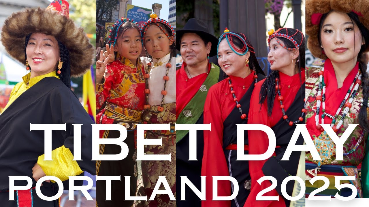 TIBET DAY  IN PORTLAND  HONORING HH THE DALAI  LAMA'S 90TH BIRTHDAY- || HIGHLIGHTS OF THE EVENT