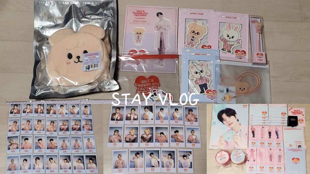 (ENG) [STAY VLOG #10] 스테이 브이로그 | 2번째 팬미팅 굿즈 언박싱 | 2ND FANMEETING GOODS UNBOXING
