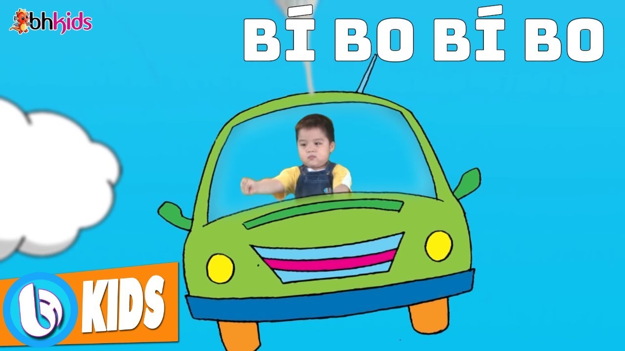 Bí Bò Bí Bo, Em Tập Lái Ô Tô - Bài Hát Thiếu Nhi Sôi Động Hay Nhất