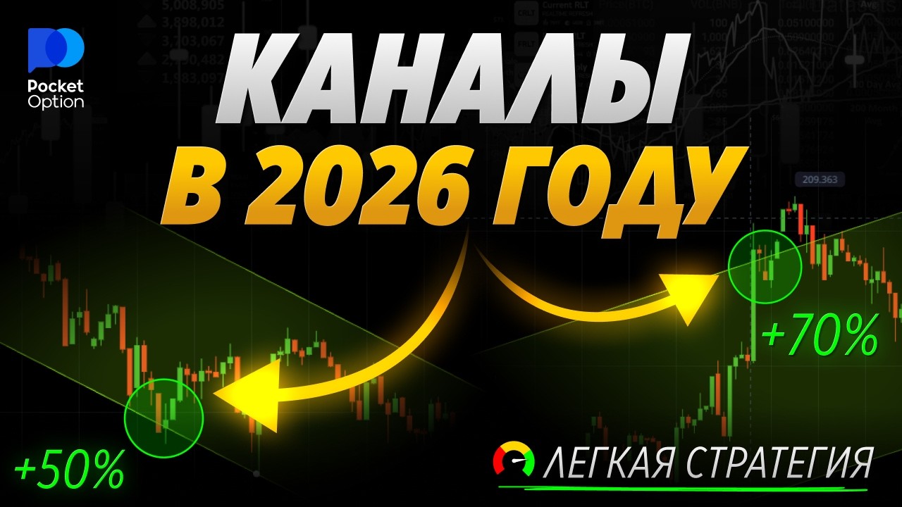 Бинарные опционы стратегия! Как правильно работать с каналами ?!