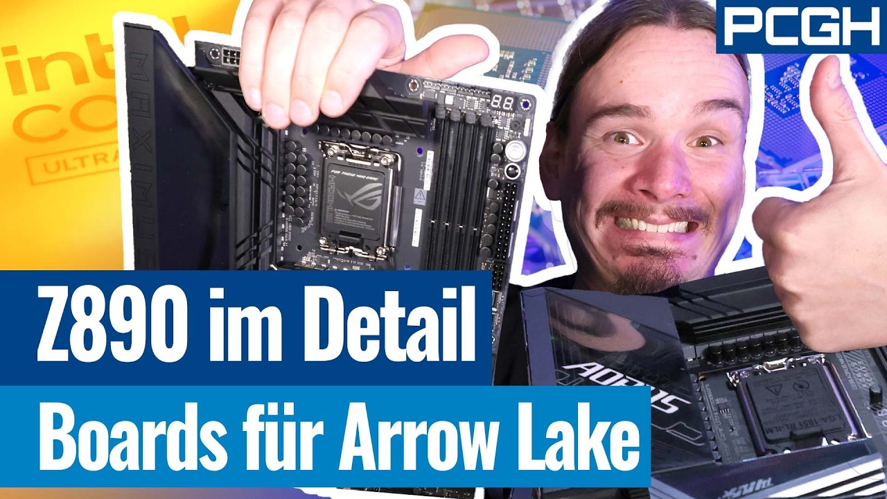 Z890-Boards mit Sockel 1851 analysiert + Vergleich X870E | Bonus: Intel B860, AMD B850 & B840