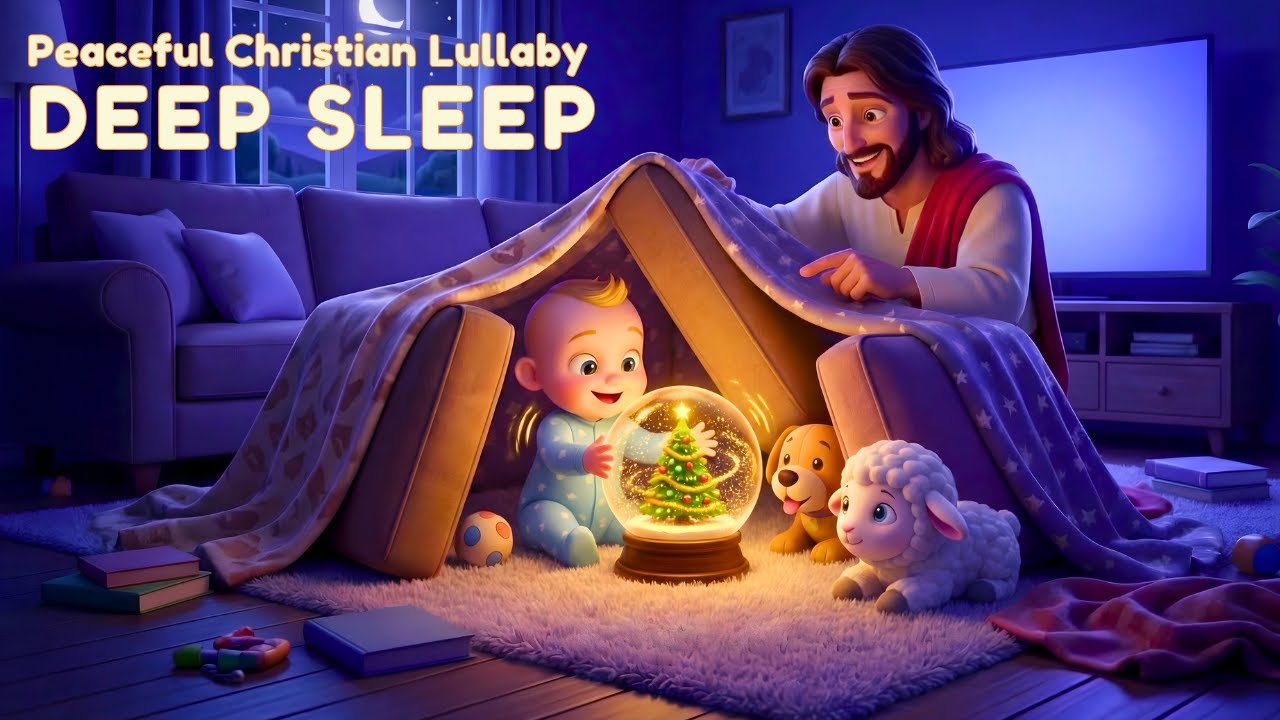 2 Hour Christian Lullabies for Babies | Soothing Sleep Music with Psalms & Scriptures