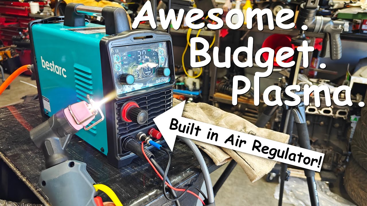 Bestarc BTC500DP 50 Amp Plasma Cutter Unboxing, Set up, Testing, and Review