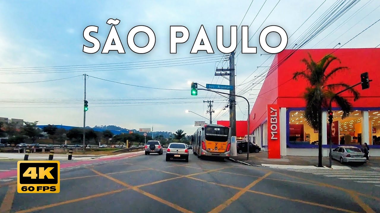São Paulo 4k • Avenida Aricanduva, Zona Leste