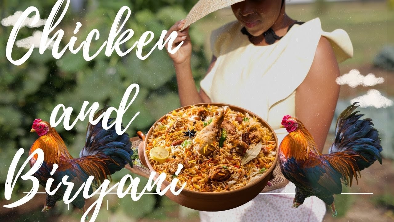 COUNTRYSIDE LIVING | DELICIOUS HOMEMADE CHICKEN BIRYANI | EVENING OUTDOOR DATE NIGHT