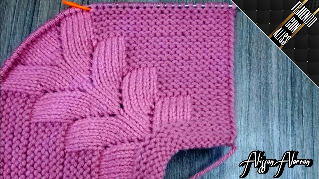 #597 - TEJIDO A DOS AGUJAS / knitting patterns / Alisson . A zizas
