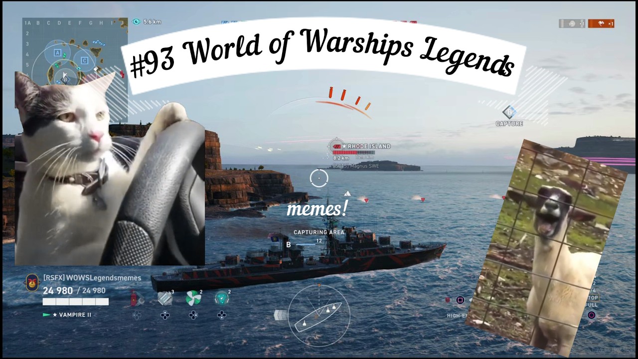 #93 World of Warships Legends MEMES!