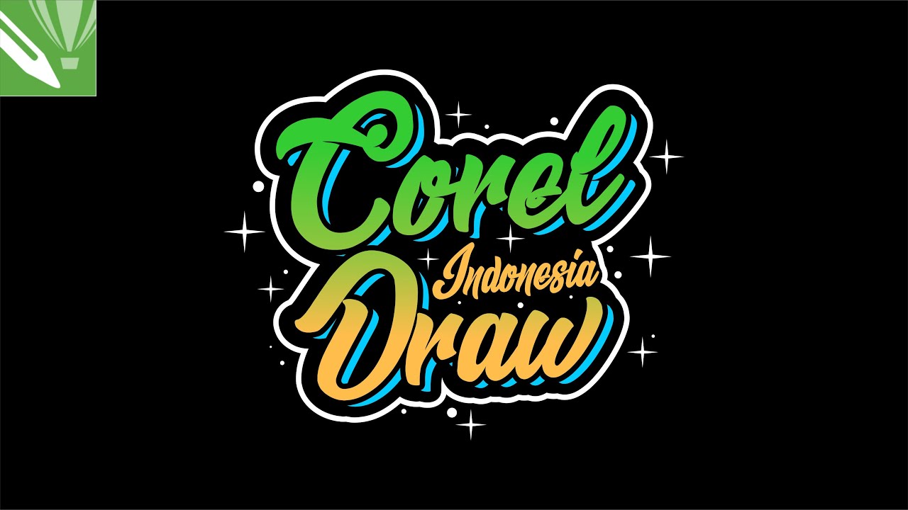 Tutorial Membuat Lettering Typography - corelDRAW Indonesia