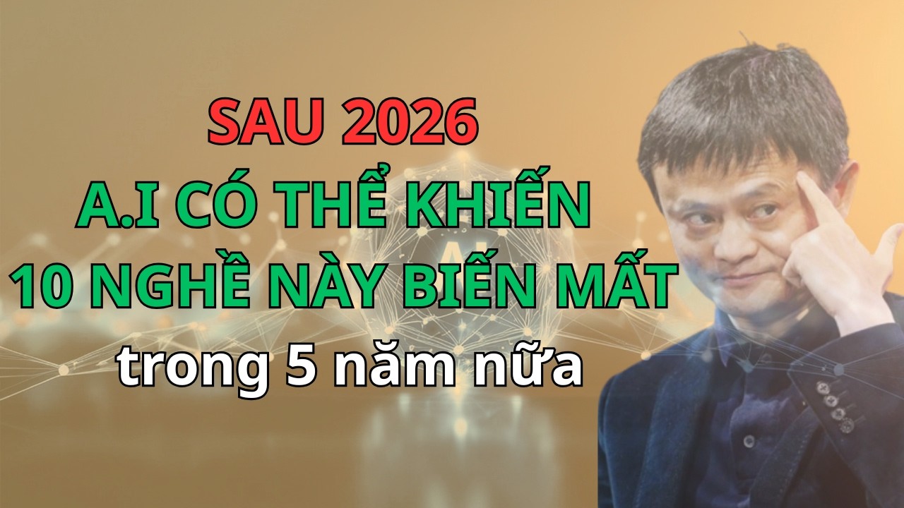 CỰC SỐC: Sau 2026, AI có thể khiến 10 Nghề này biến mất trong 5 năm nữa-BIMATTHANHCONG-N2B