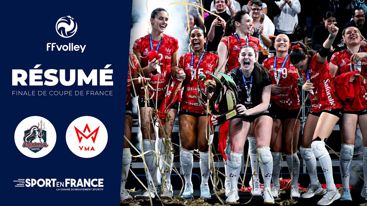 🏐 MULHOUSE prend sa revanche sur NANTES et remporte la COUPE DE FRANCE 2025 🏆