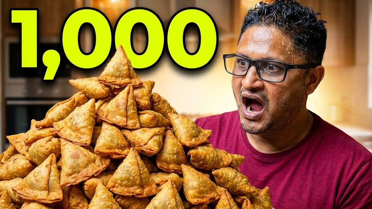 I Made 1000 Samosas To Feed The Poor.
