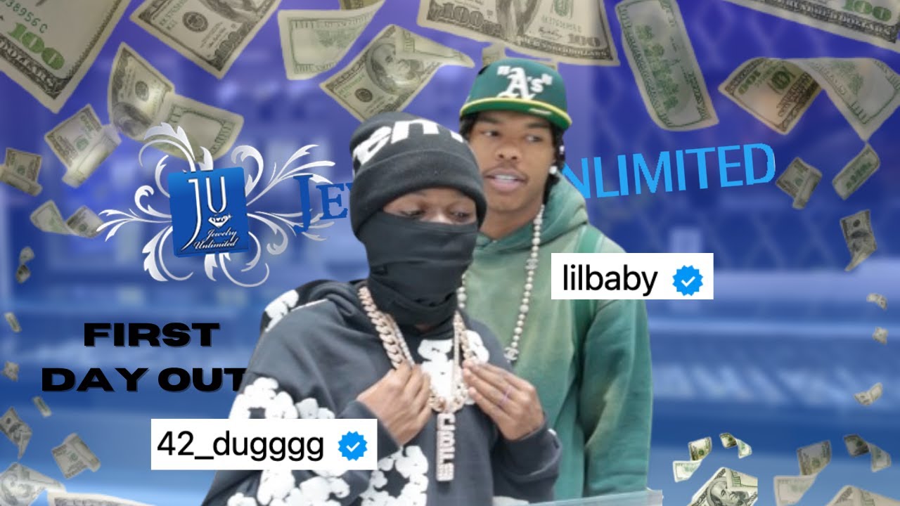 42 Dugg ПЕРВЫЙ ДЕНЬ в Jewelry Unlimited с Lil Baby!!