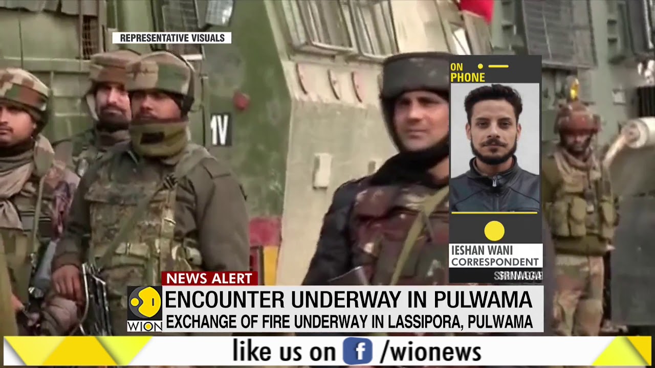 4 terrorists neutralized in Pulwama, Encounter underway
