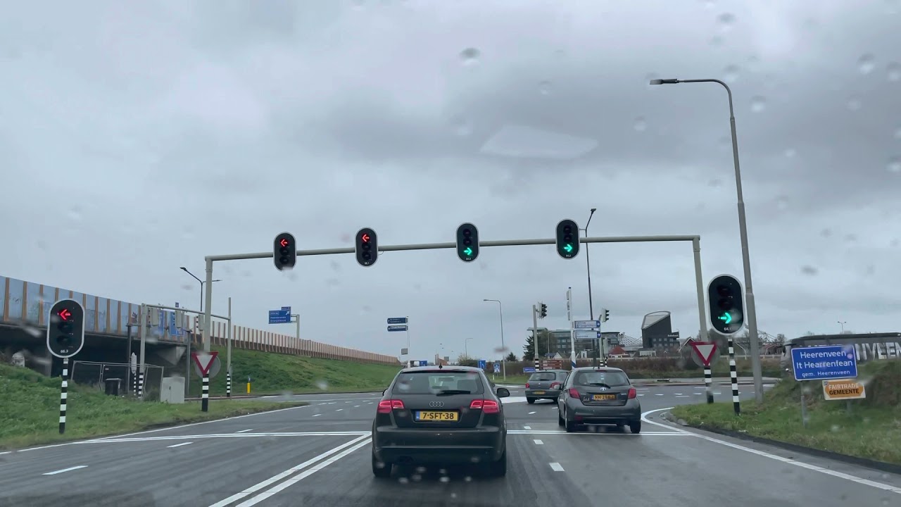 A32 Hveen centrum richting Sportstad