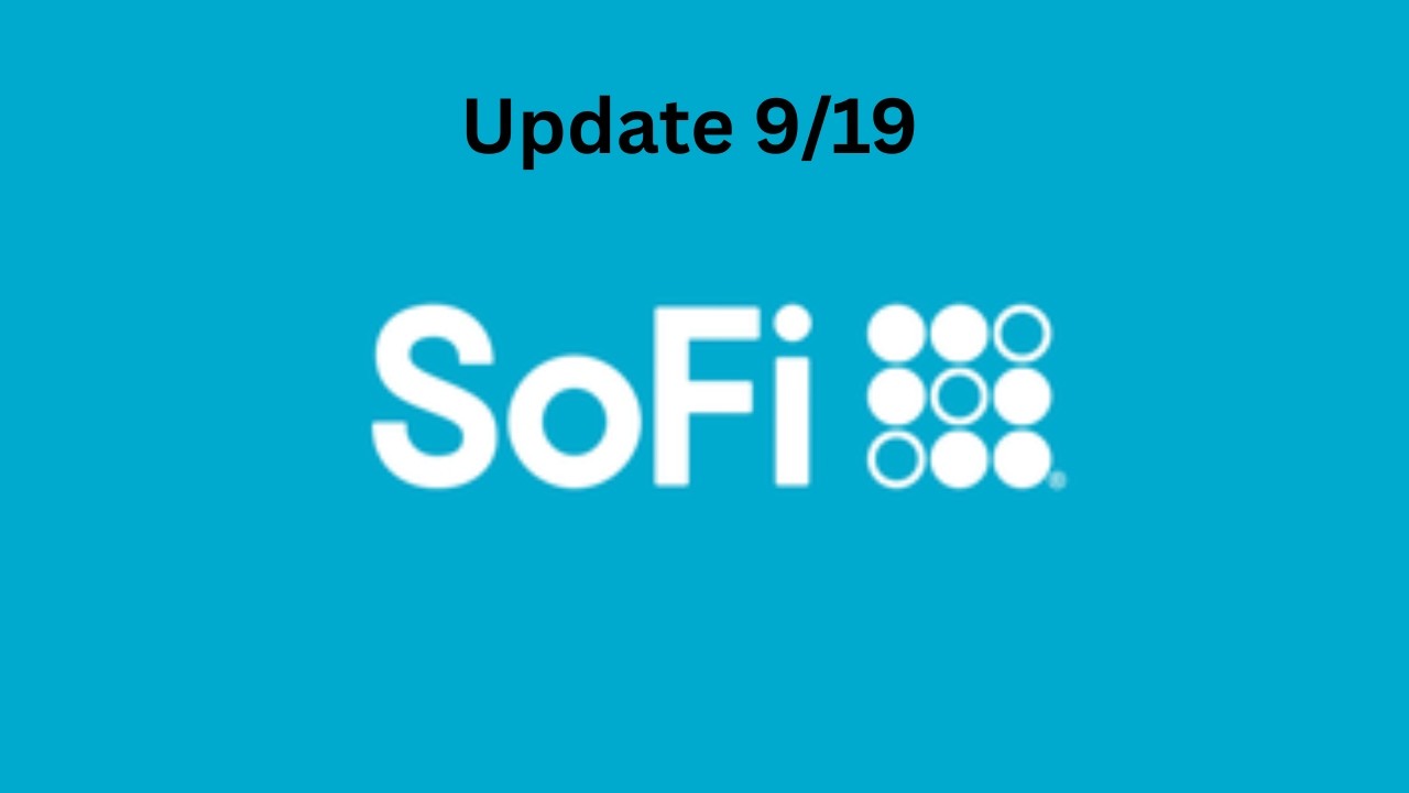 Обзор SOFI от 19.09 | Обновление разметки | Возможно ли еще одно снижение?