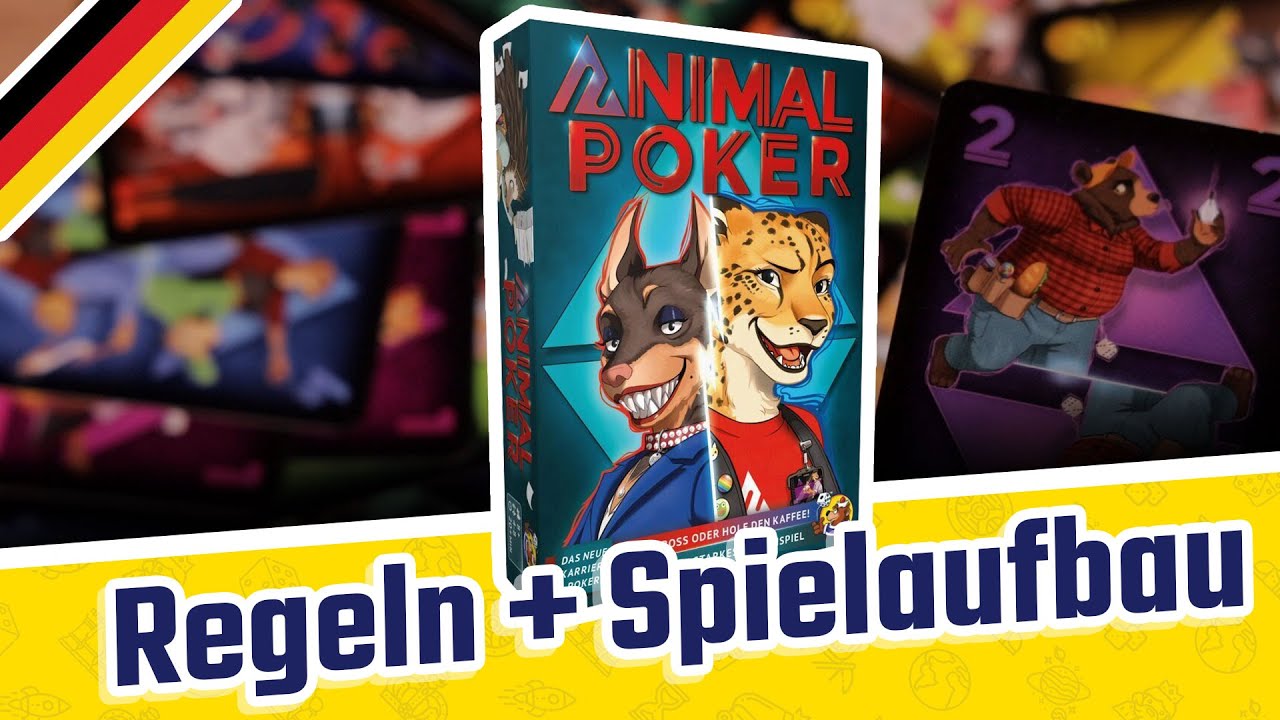 So spielt ihr ANIMAL POKER - Schnell-Erklärung für Karriere-Tiere!