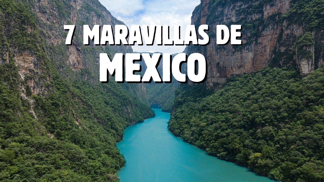Top 7 LUGARES Más Espectaculares y MARAVILLOSOS De MEXICO | DOCUMENTAL Parte 1