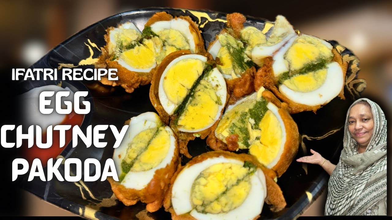 FIRST IFTAR EEG CHATNI PAKODA RECIPE SPICY AND TASTY RECIPE 