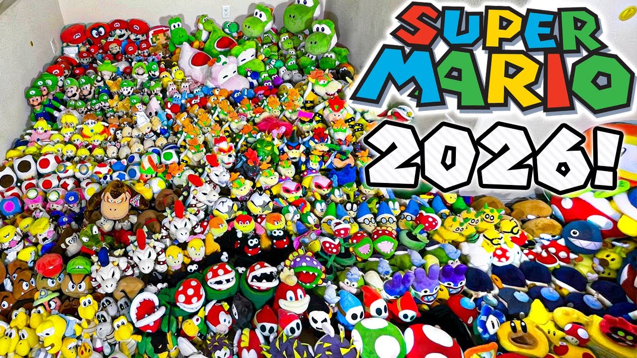 Наша коллекция плюшевых игрушек Марио 2026 — GalacticKoopa