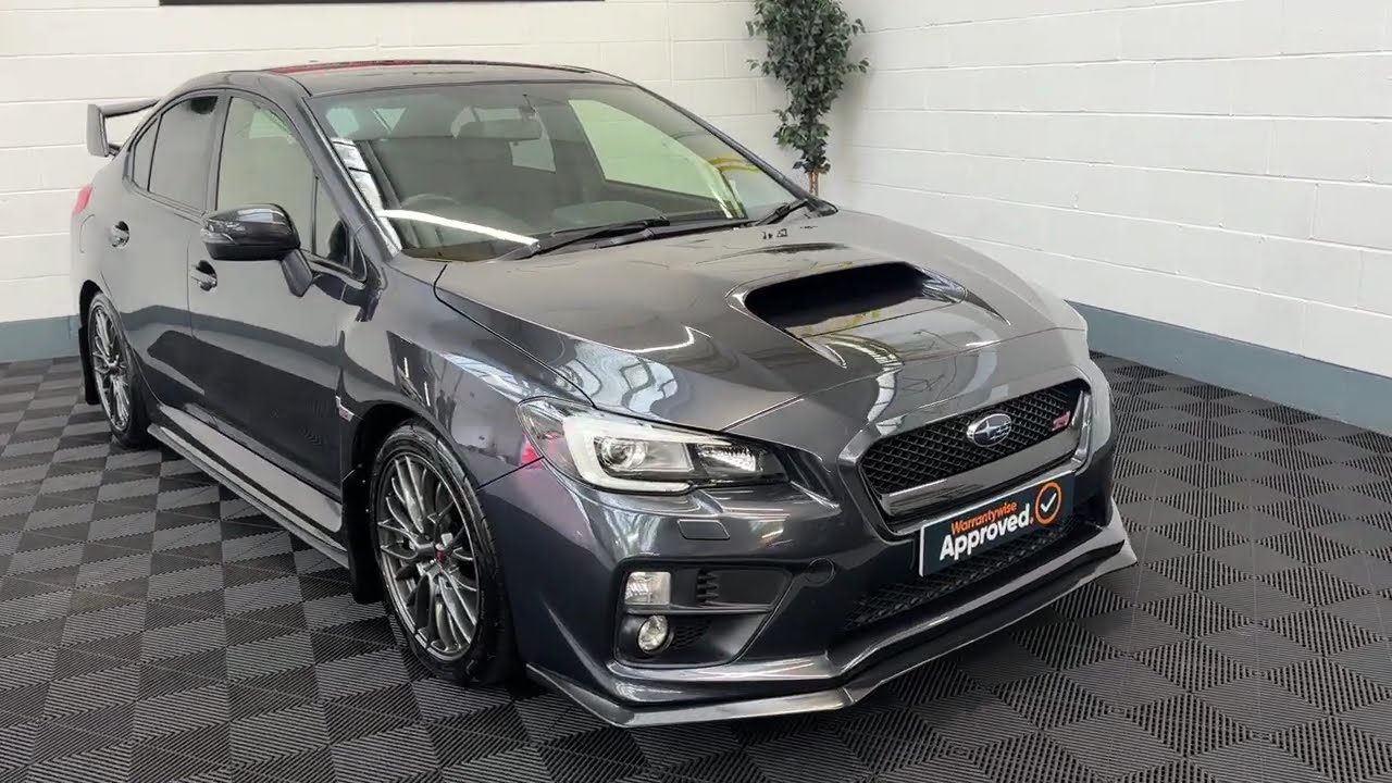2017 SUBARU WRX STI 2.5 TURBO AWD DARK GREY *CHEAP ROAD TAX* STUNNING LOW MILEAGE EXAMPLE, FORZA