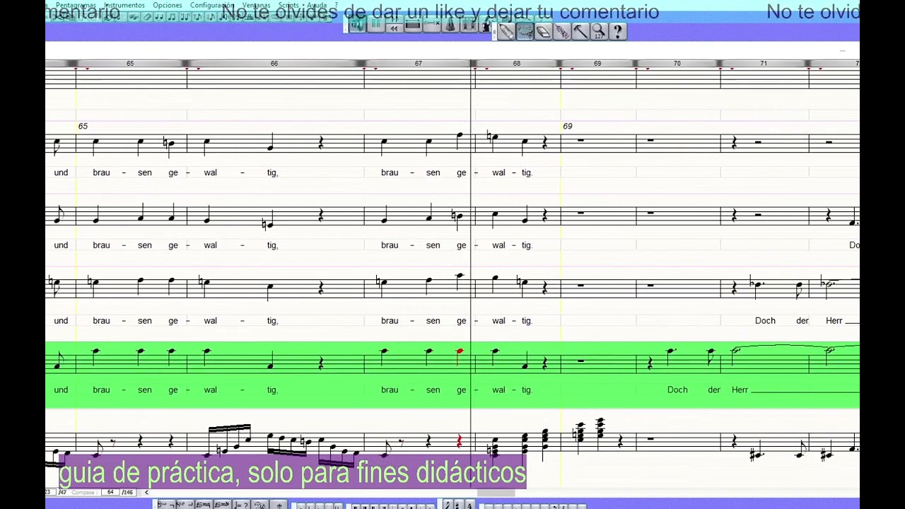Elias Mendelssohn Nº 20 BAJO guía