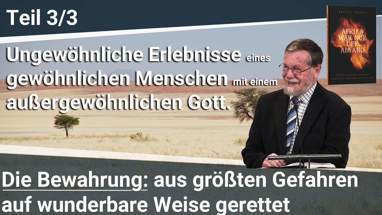 Erlebnisbericht: Gottes wunderbares Handeln und Rettung! Martin Vedder Interview