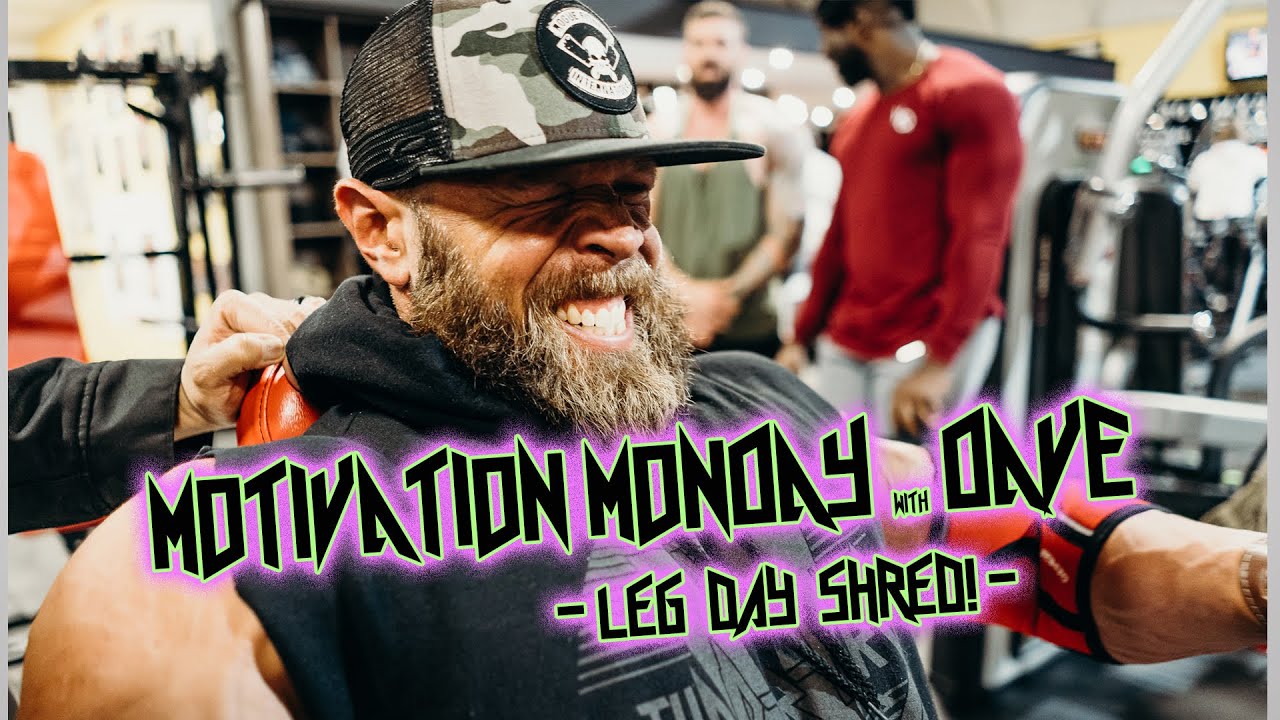Motivation Monday | Intense drop sets!