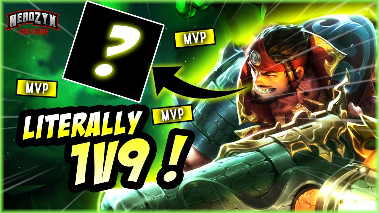 I 1V9'D WITH THIS ONE ITEM. GRAVES TOP vs. URGOT SEASON 12 RANKED | NeroZYN