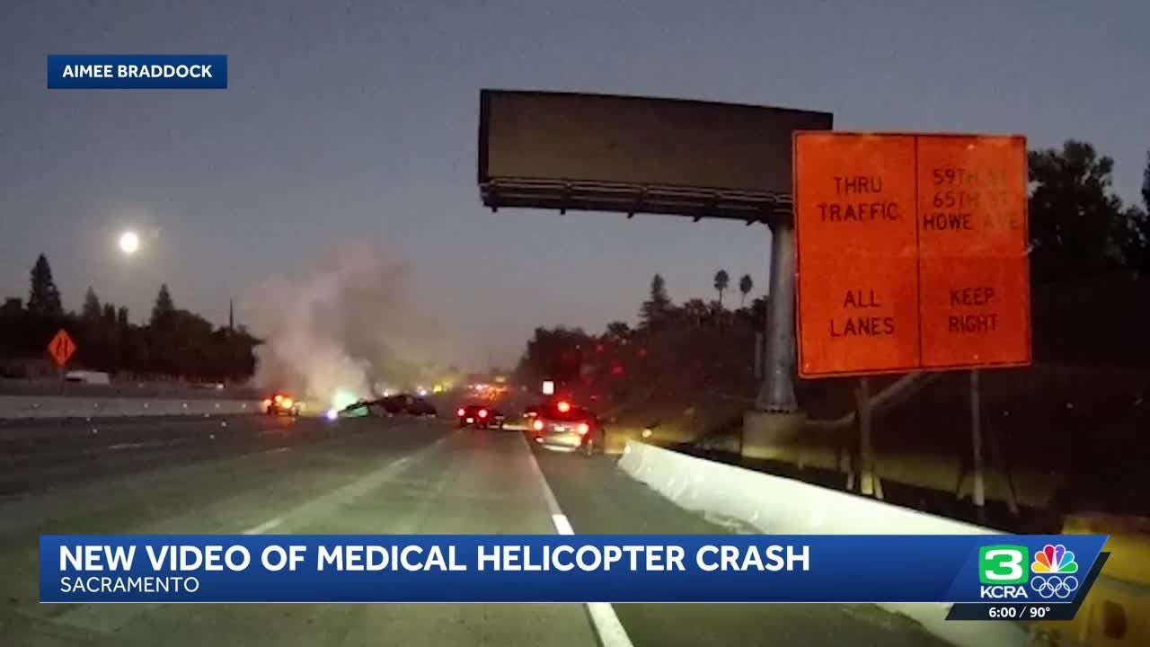 Sacramento medical helicopter crash | Updates at 6 p.m. on Oct. 7