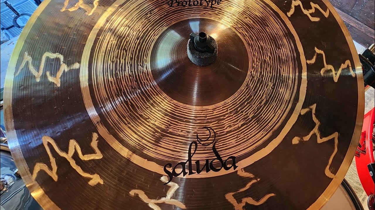 @SaludaCymbals Unboxing and Sound Test/Demo: 20” Tesla T6 Ride and 13” Prototype Fusion Hi Hats