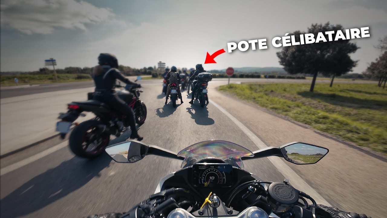 POV : Ton pote est c&eacute;libataire pendant une balade moto