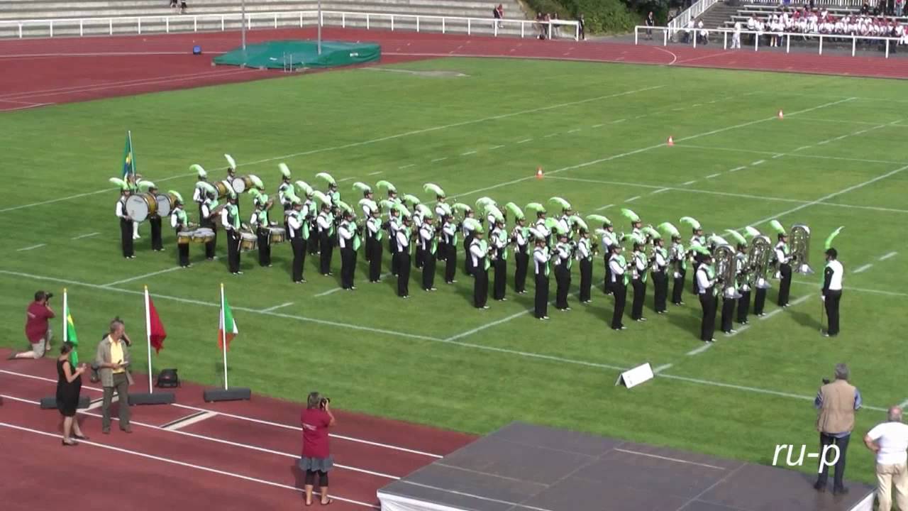 WM WAMSB Potsdam 2010: Fanfarra Municipal Atibaia Brasilien - Marsch