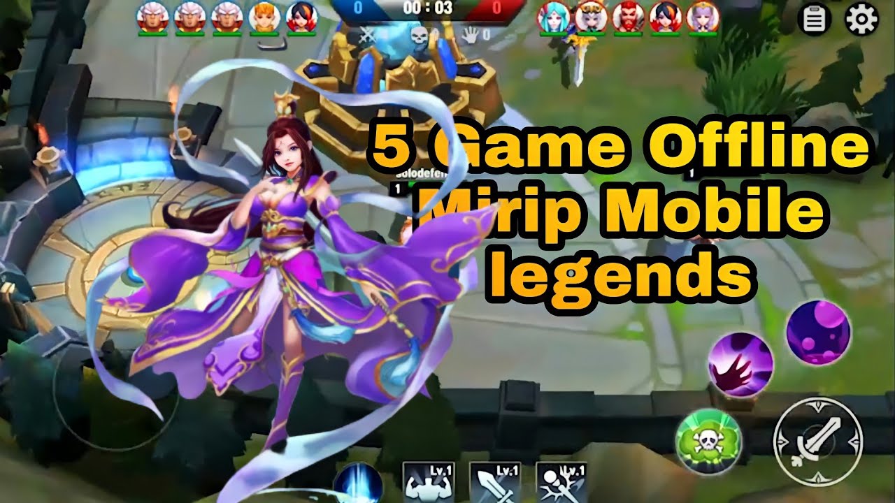 5 Game Offline Mirip Mobile legend