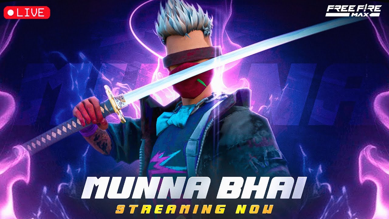 Grandmaster Live Rank Push Free Fire Telugu  - Munna Bhai is Live  - Telugu Gaming Live 